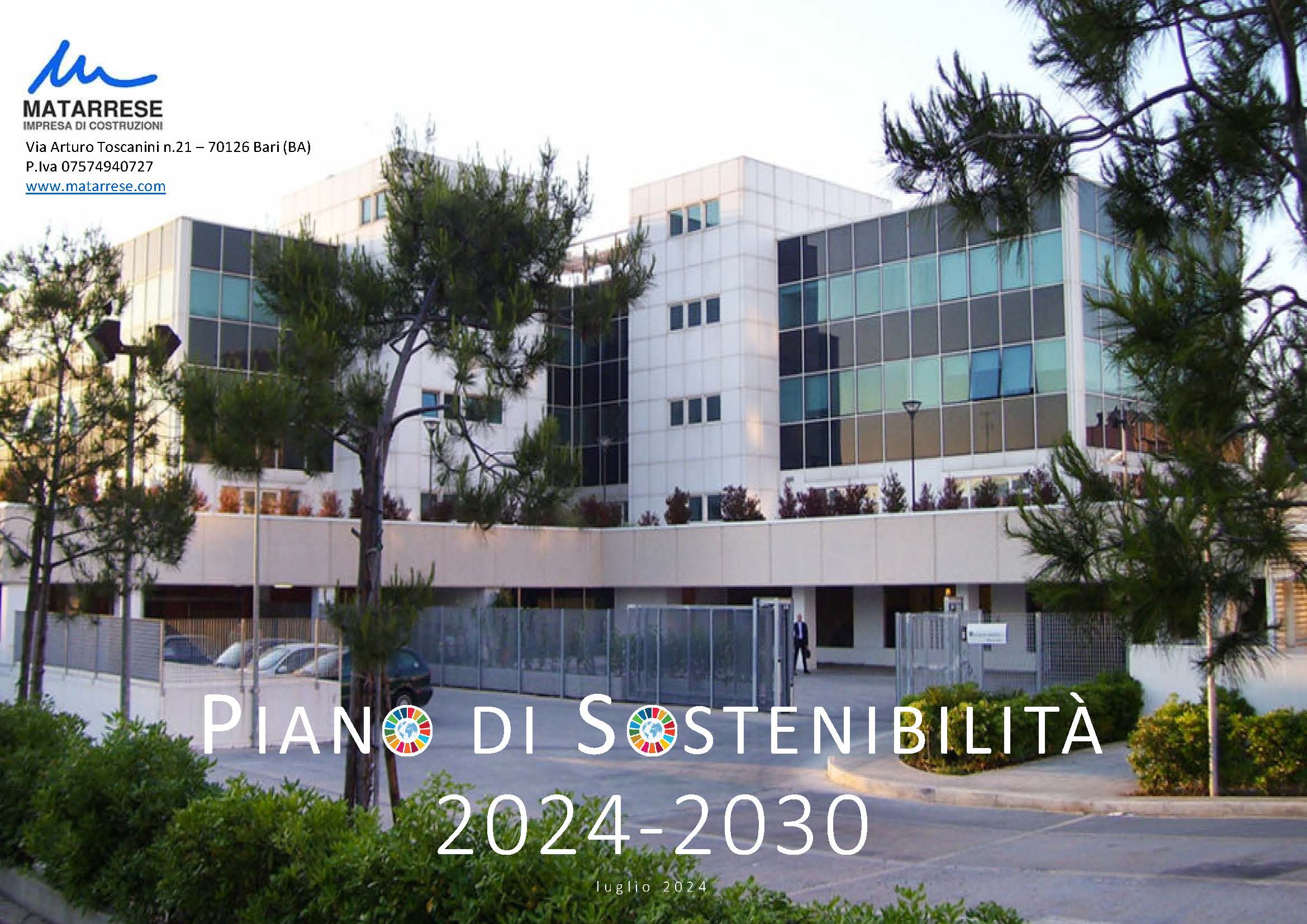 Foto copertina del piano di sostenibilità