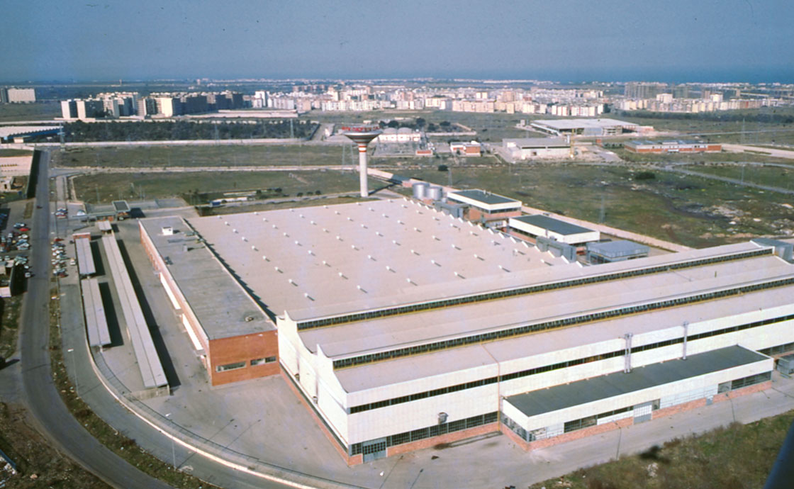 Vista dall'alto azienda SKF