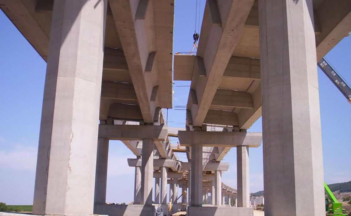 Lavori in corso sulla strada SR6