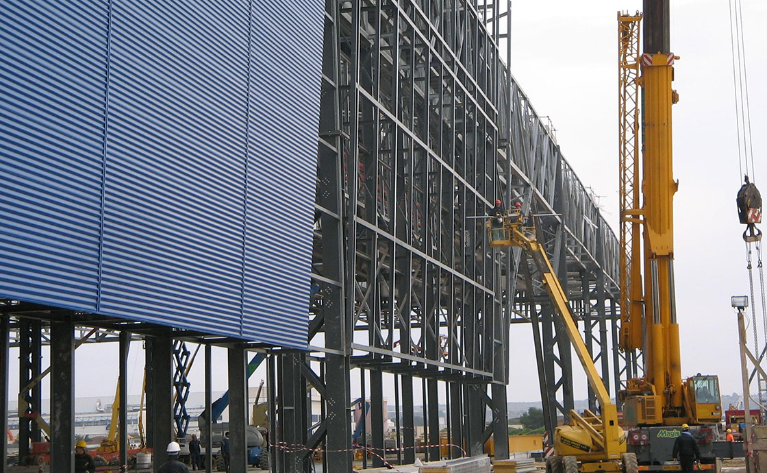 Sede Alenia Aermacchi Aeronautica Grottaglie cantiere