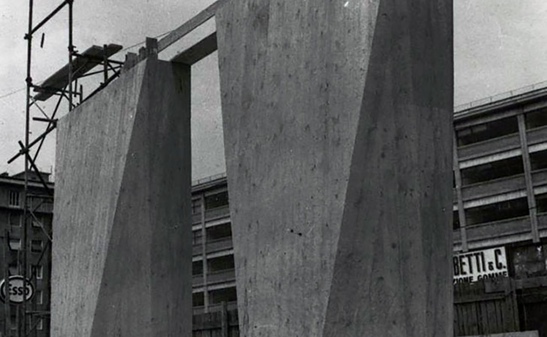 Foto storica cavalcavia Japigia Bari