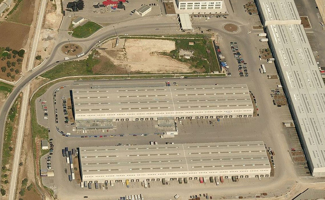 Interporto regionale Bari vista dall'alto