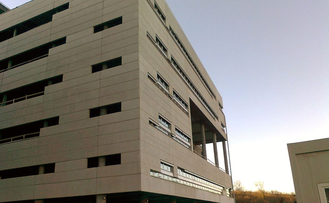 Vista esterni nuovo ospedale Bra