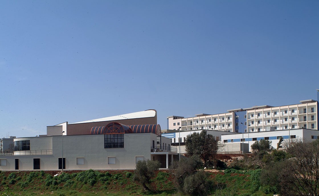 Esterni dell'ospedale Dell’Erba a Castellaneta
