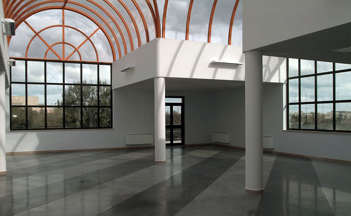 Interni dell'ospedale Dell’Erba a Castellaneta