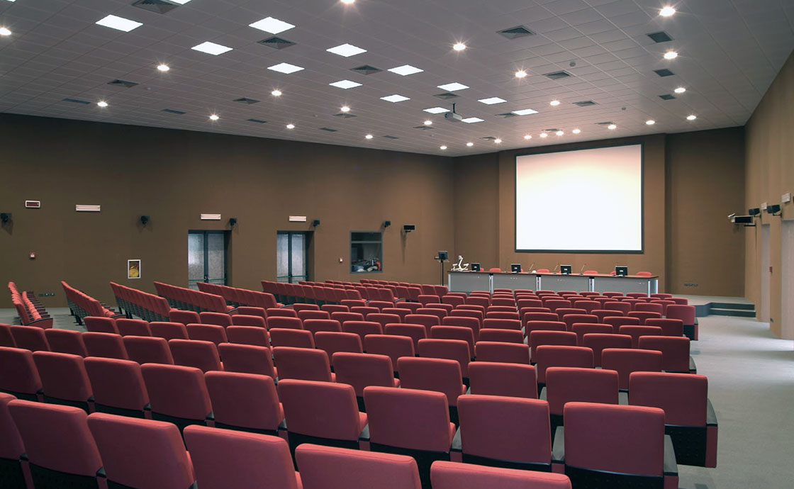 Sala convegni all'interno dell'ospedale Dell’Erba a Castellaneta