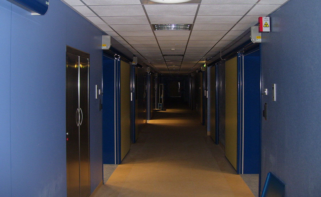 Vista interni ospedale oncologico Cotugno di Bari