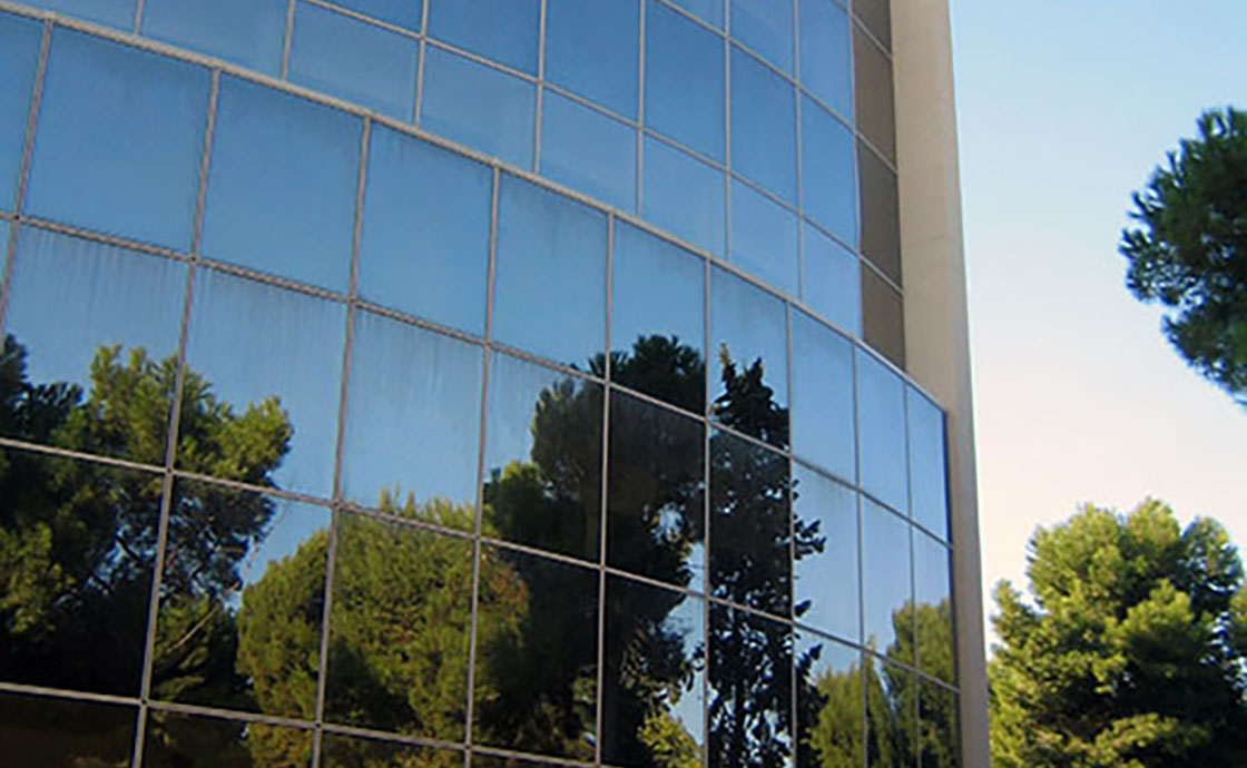 Fronte del palazzo di Biomedica al Policlinico di Bari