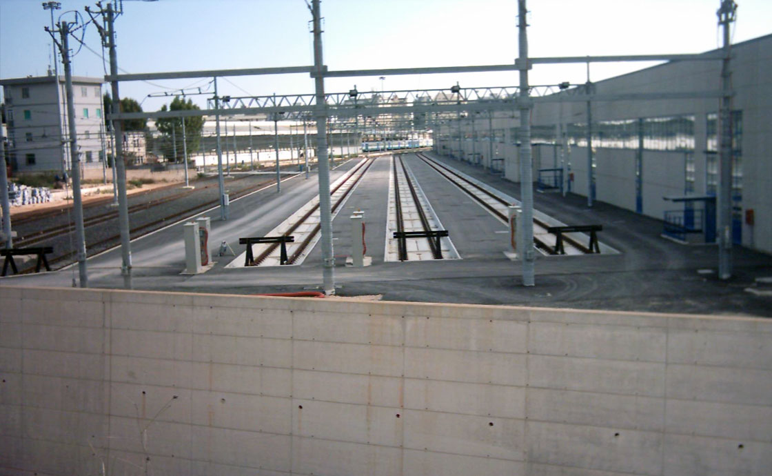 Lavori di realizzazione del sottopasso ferroviario S. Andrea Bitetto