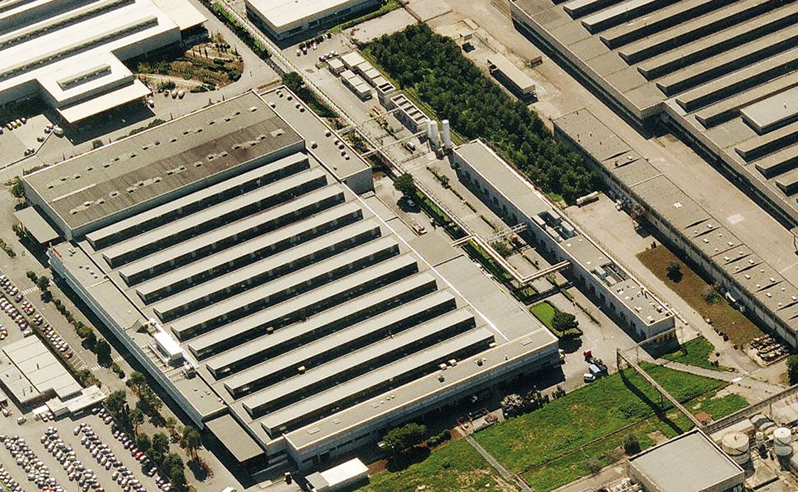 Vista dall'alto Stabilimento Fiat