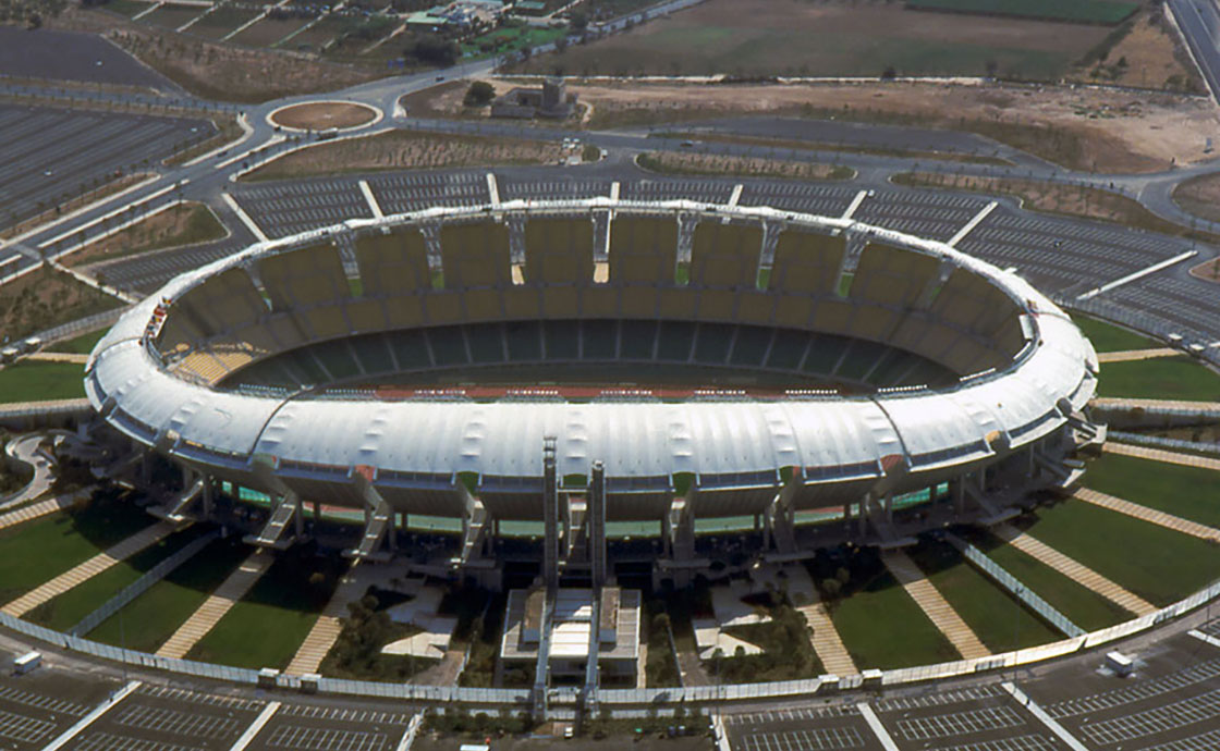 Stadio San Nicola vista dall'alto