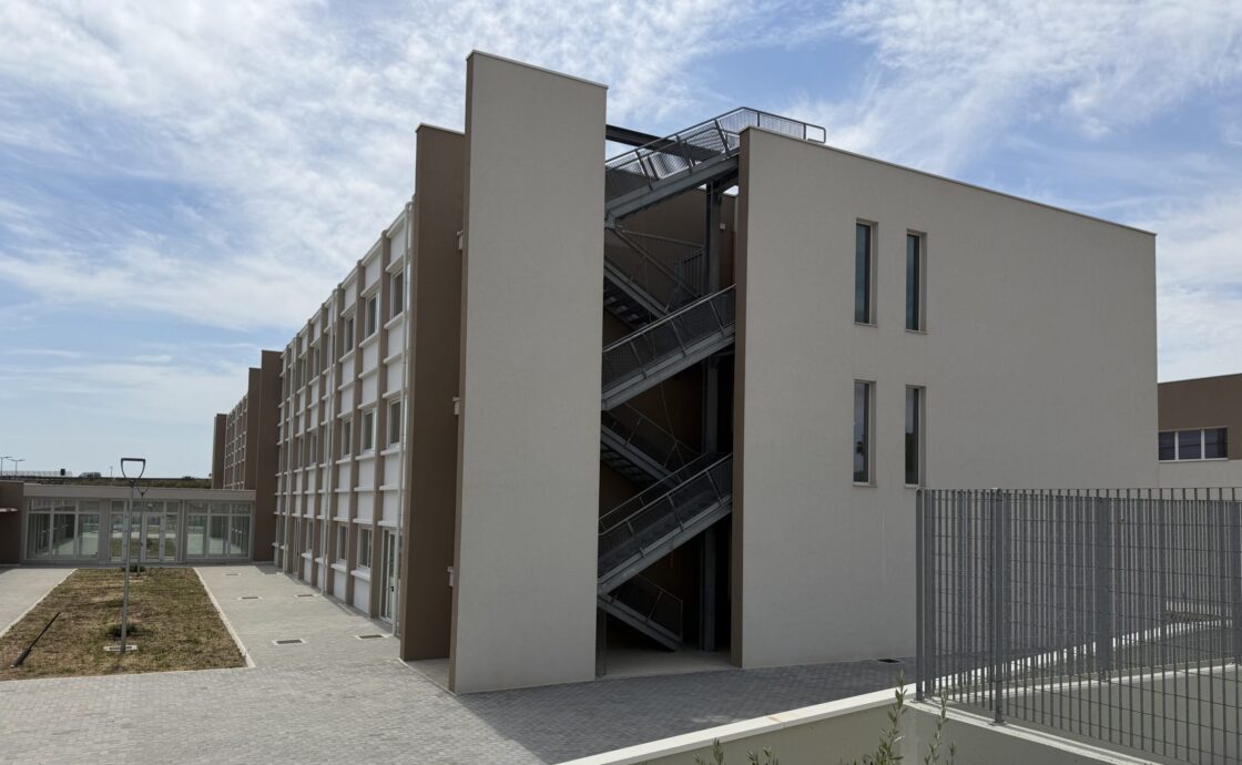Dettaglio scala di emergenza